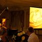 Шоу песочной анимации на свадьбе в Екатеринбурге.