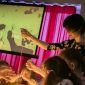 Мастер-класс по рисованию песком для детей в Екатеринбурге.